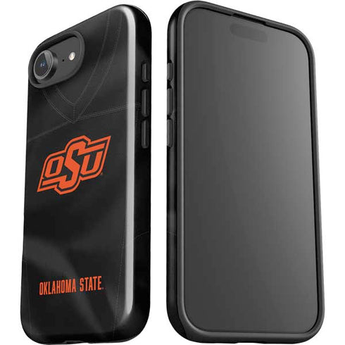 Oklahoma State University Black Jersey iPhone 16e Impact Case