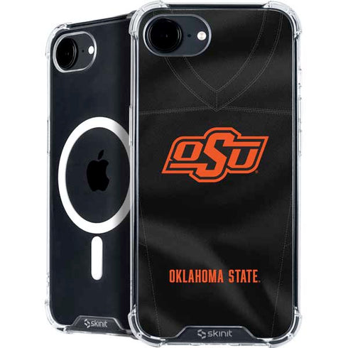 Oklahoma State University Black Jersey iPhone 16e MagSafe Case