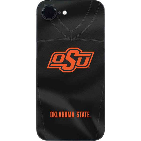 Oklahoma State University Black Jersey iPhone 16e Skin
