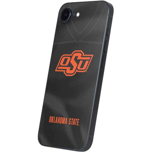 Oklahoma State University Black Jersey iPhone 16e Skin