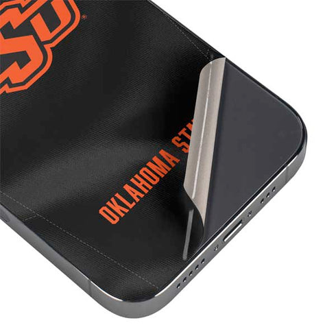 Oklahoma State University Black Jersey iPhone 16e Skin