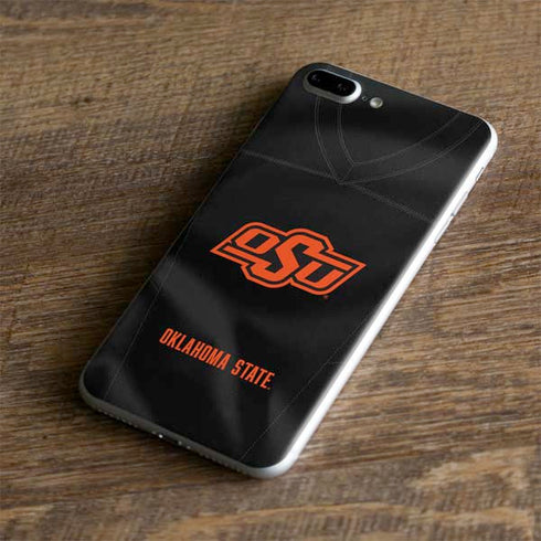 Oklahoma State University Black Jersey iPhone 8 Plus Skin