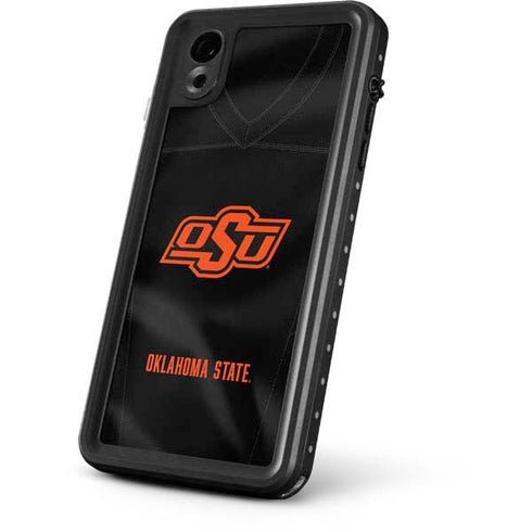 Oklahoma State University Black Jersey iPhone XR Waterproof Case