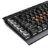 Oklahoma State University Black Jersey K95 RGB PLATINUM Mechanical Gaming Keyboard Skin