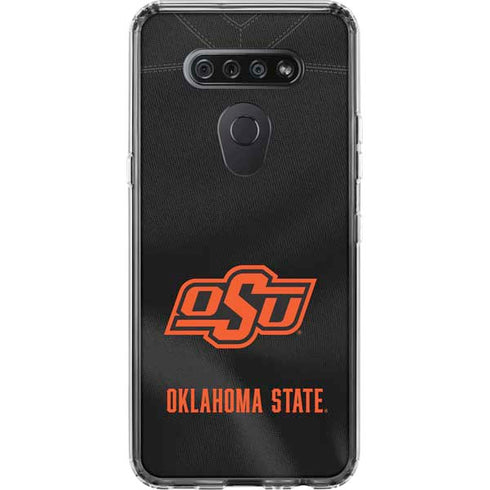 Oklahoma State University Black Jersey LG K51/Q51 Clear Case