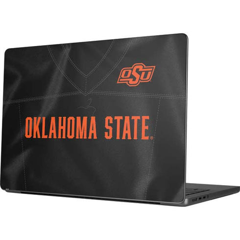 Oklahoma State University Black Jersey MacBook Pro 14in (2021-24) Skin