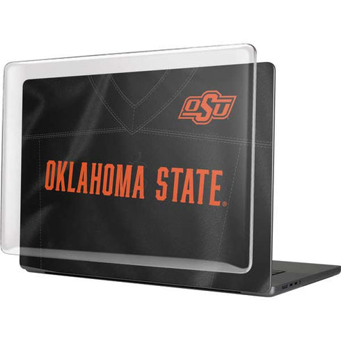 Oklahoma State University Black Jersey MacBook Pro 16in (2021-25) Case plus Skin