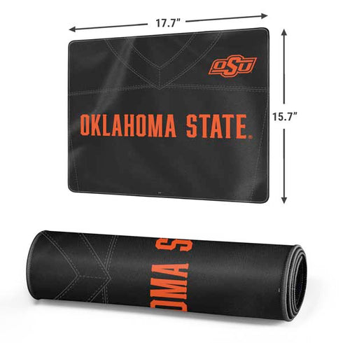 Oklahoma State University Black Jersey Gaming Mouse Pad