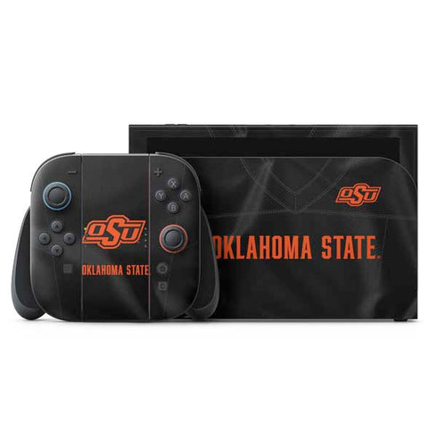 Oklahoma State University Black Jersey Nintendo Skins