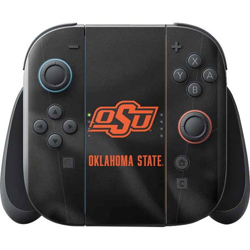 Oklahoma State University Black Jersey Nintendo Switch 2 (2025) with Joy-Con Skin