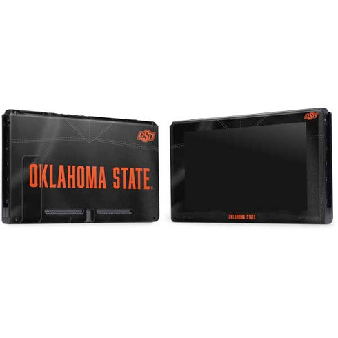 Oklahoma State University Black Jersey Nintendo Switch Bundle Skin