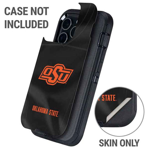 Oklahoma State University Black Jersey Otterbox Defender iPhone Skin