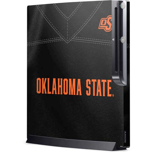Oklahoma State University Black Jersey Playstation 3 & PS3 Slim Skin