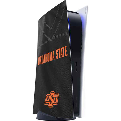 Oklahoma State University Black Jersey PS5 Digital Edition Console Skin