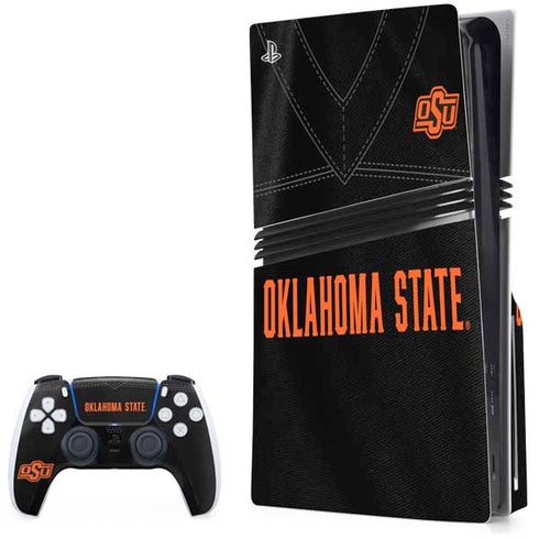 Oklahoma State University Black Jersey PlayStation PS5 Skins