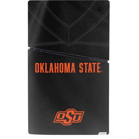 Oklahoma State University Black Jersey PS5 Slim Digital Edition Console Skin