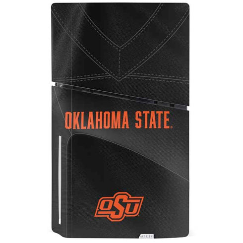 Oklahoma State University Black Jersey PS5 Slim Disk Console Skin