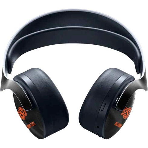 Oklahoma State University Black Jersey PULSE 3D Wireless Headset for PS5 Skin
