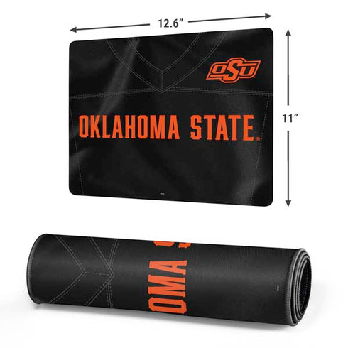 Oklahoma State University Black Jersey Gaming Mouse Pad