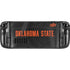 Oklahoma State University Black Jersey Steam Deck Handheld Gaming Computer OLED Skin