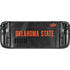 Oklahoma State University Black Jersey Steam Deck Handheld Gaming Computer Skin
