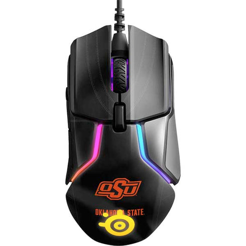 Oklahoma State University Black Jersey SteelSeries Rival 600 Gaming Mouse Skin