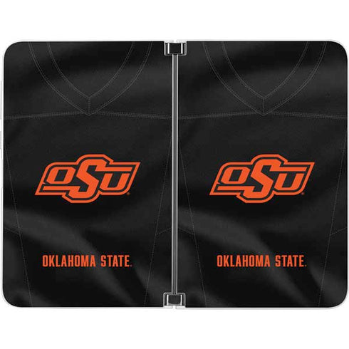 Oklahoma State University Black Jersey Surface Duo Skin