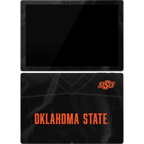 Oklahoma State University Black Jersey Surface Pro 7 Skin