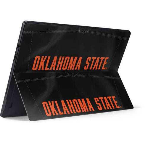 Oklahoma State University Black Jersey Surface Pro 7 Skin