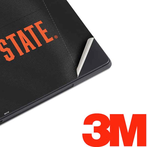 Oklahoma State University Black Jersey Surface Pro 7 Skin