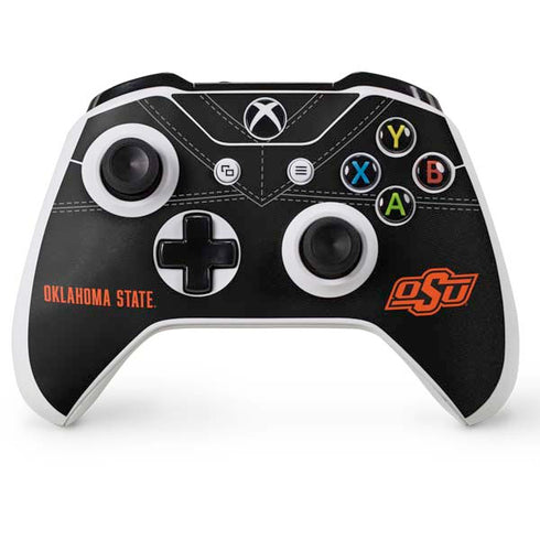 Oklahoma State University Black Jersey Xbox One S Console and Controller Bundle Skin