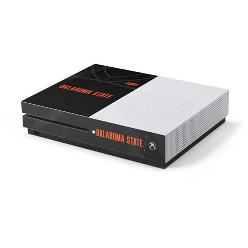 Oklahoma State University Black Jersey Xbox One S Console Skin