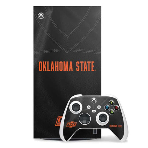Oklahoma State University Black Jersey XBox Series X Digital Edition Bundle Skin