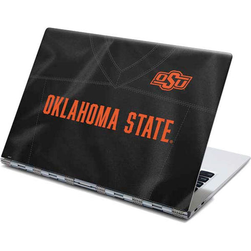 Oklahoma State University Black Jersey Yoga 910 2-in-1 14in Touch-Screen Skin