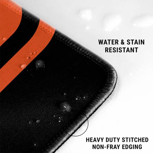Oklahoma State University OSU on Black Gaming Mouse Pad