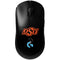 Oklahoma State University OSU on Black G Pro Wireless Gaming Mouse Skin