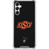 Oklahoma State University OSU on Black Gabb Phone 4 Clear Case