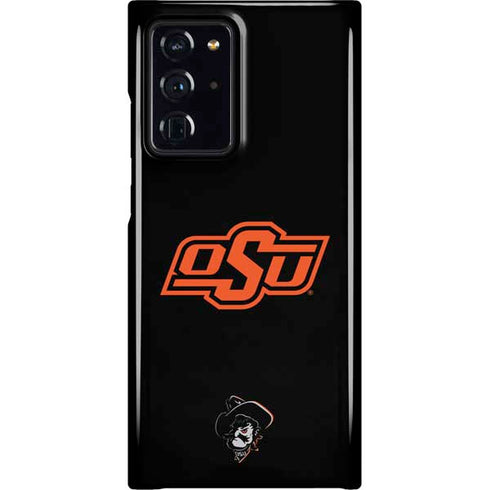 Oklahoma State University OSU on Black Galaxy Cases
