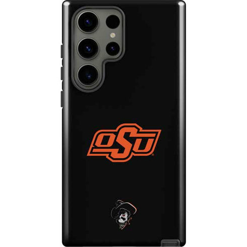 Oklahoma State University OSU on Black Galaxy S23 Ultra Pro Case