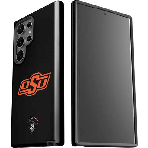 Oklahoma State University OSU on Black Galaxy S23 Ultra Pro Case