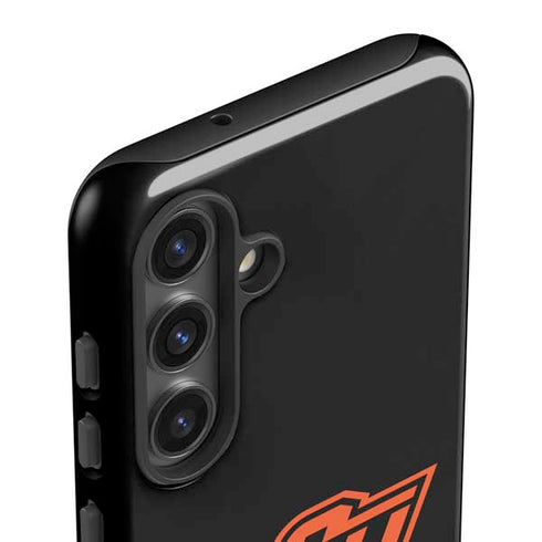 Oklahoma State University OSU on Black Galaxy S25 Impact Case