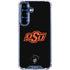 Oklahoma State University OSU on Black Galaxy S25 Clear Case