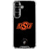 Oklahoma State University OSU on Black Galaxy S26 Clear Case