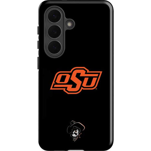 Oklahoma State University OSU on Black Galaxy S26 Impact Case