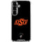 Oklahoma State University OSU on Black Galaxy S26 Plus Clear Case