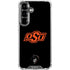 Oklahoma State University OSU on Black Galaxy S26 Plus Clear Case