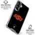 Oklahoma State University OSU on Black Galaxy S26 Plus Clear Case