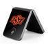 Oklahoma State University OSU on Black Galaxy Z Flip6 Skin