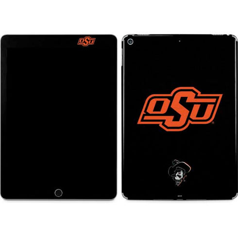 Oklahoma State University OSU on Black iPad Skins