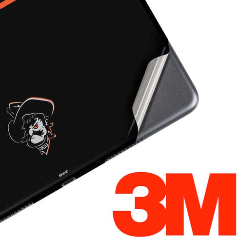 Oklahoma State University OSU on Black iPad Skins